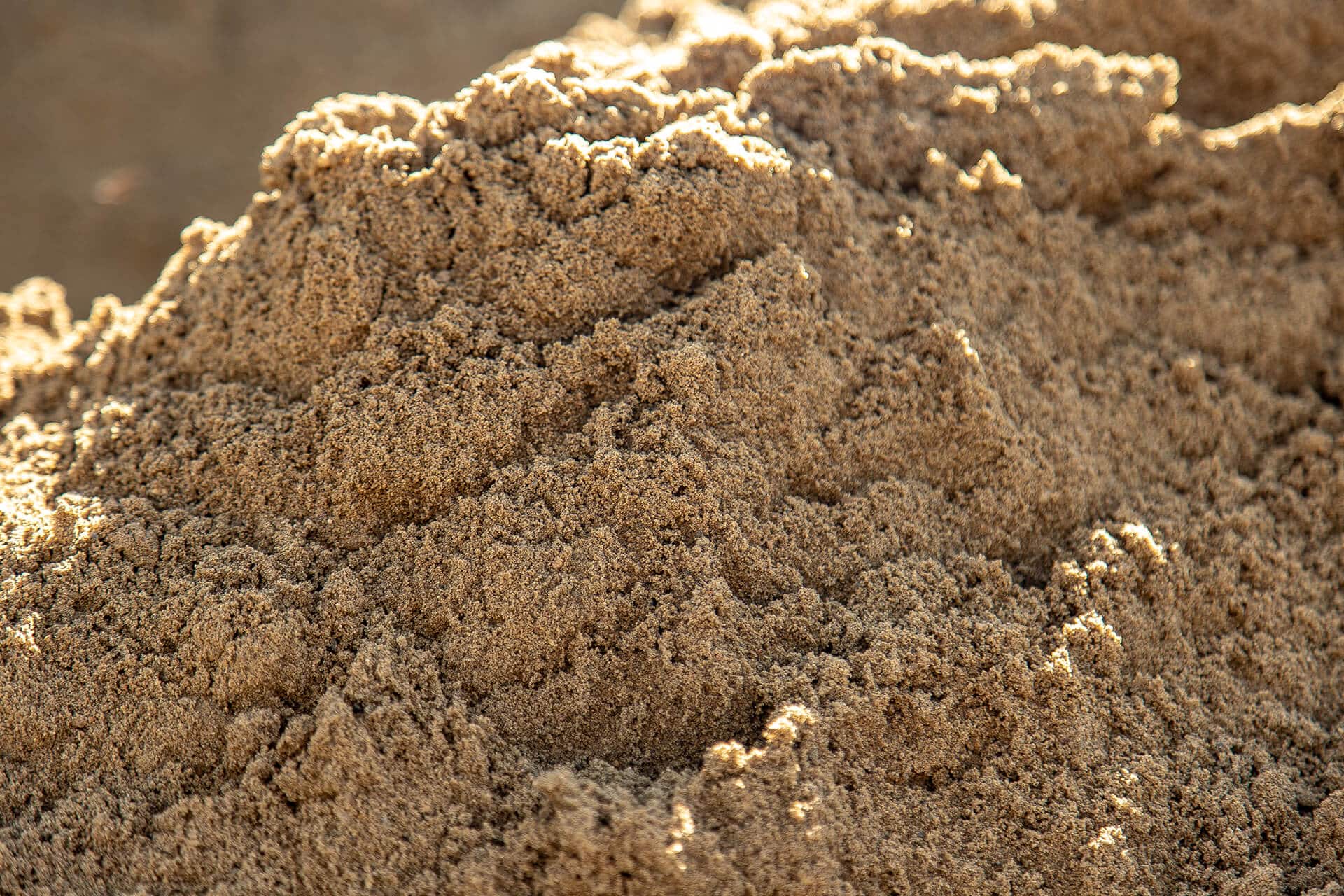 Play sand bags at KB Wood Products